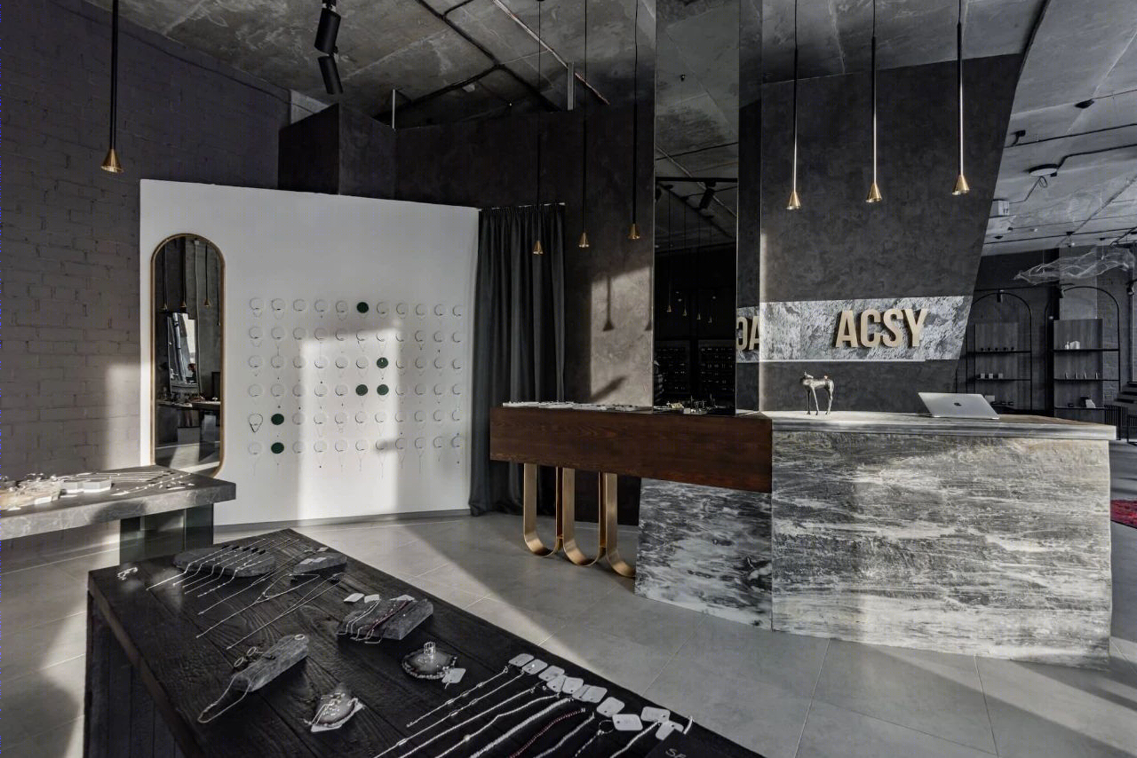 俄罗斯 ACSY 珠宝店丨俄罗斯车里雅宾斯克丨米开朗基罗设计工作室-65