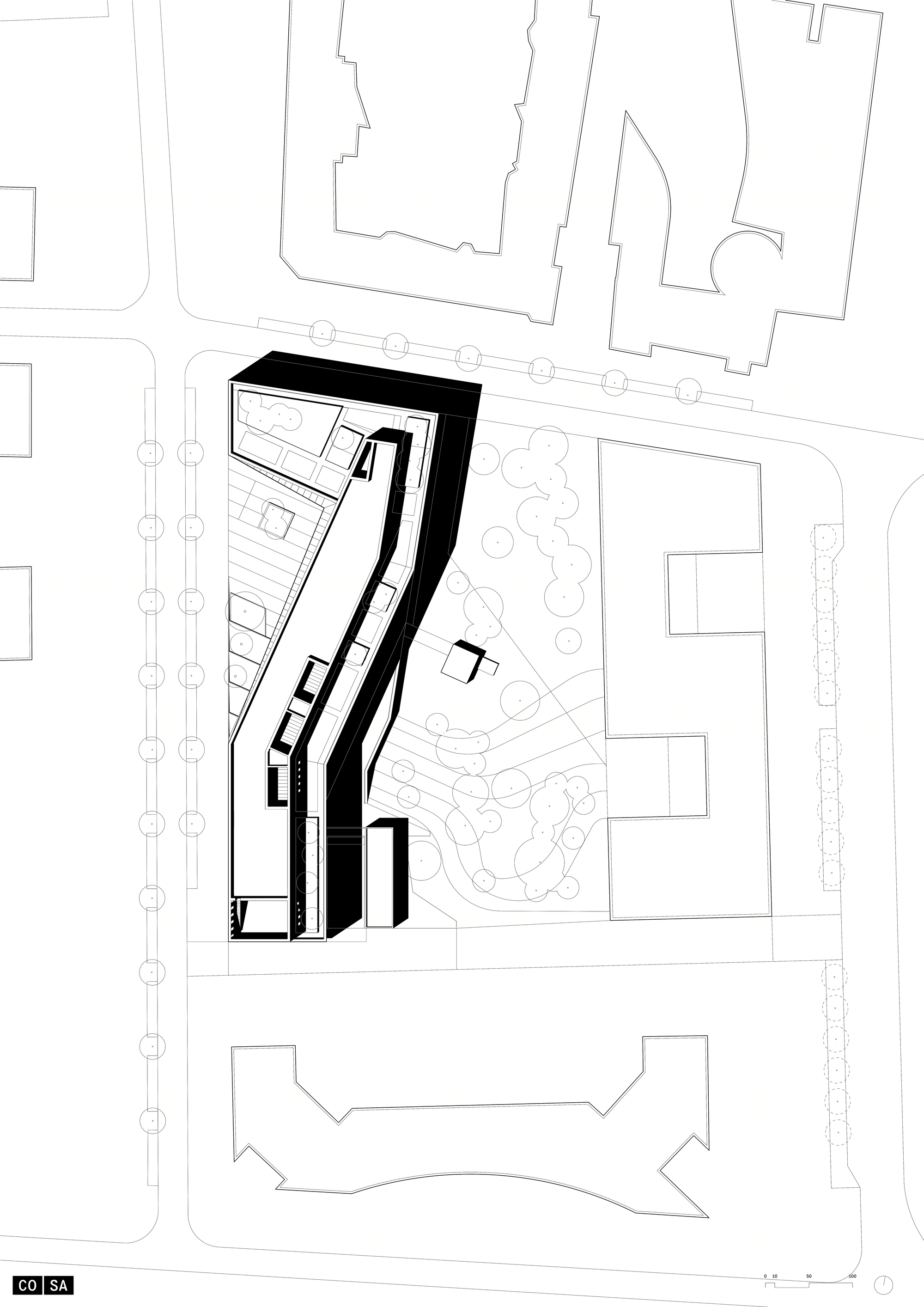 Casden Banque Populaire 总部办公建筑-30