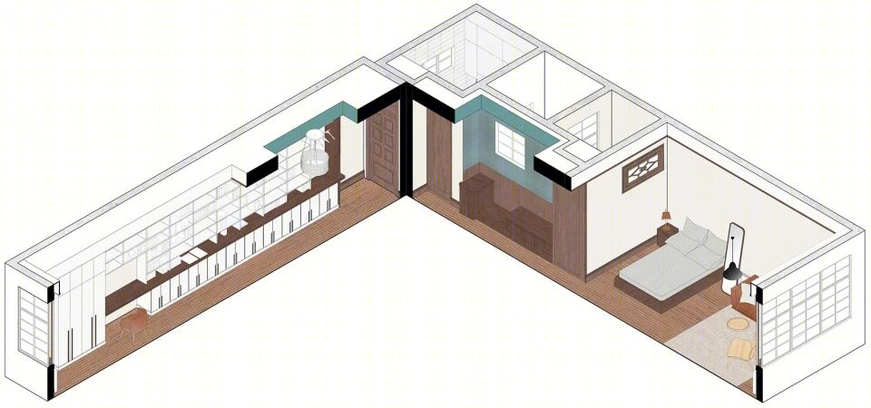 淮海大楼学者书房丨中国上海丨冶是建筑-18