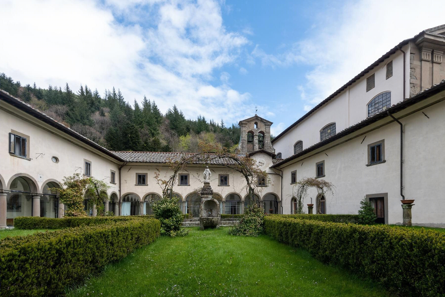Camaldoli 图书馆室内设计丨意大利丨Studio Menichetti+Caldarelli 建筑事务所-19