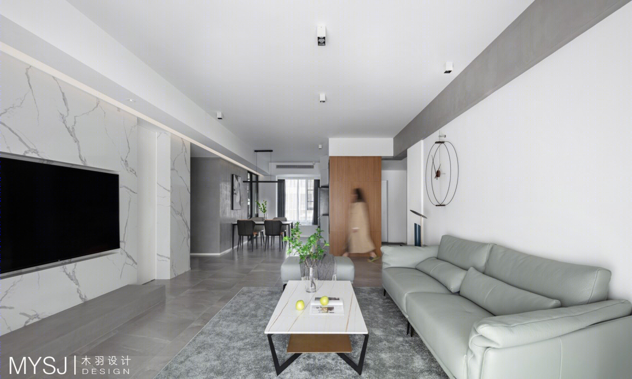 简约雅致·国采光立方四居室设计丨中国丨武汉木羽设计-9