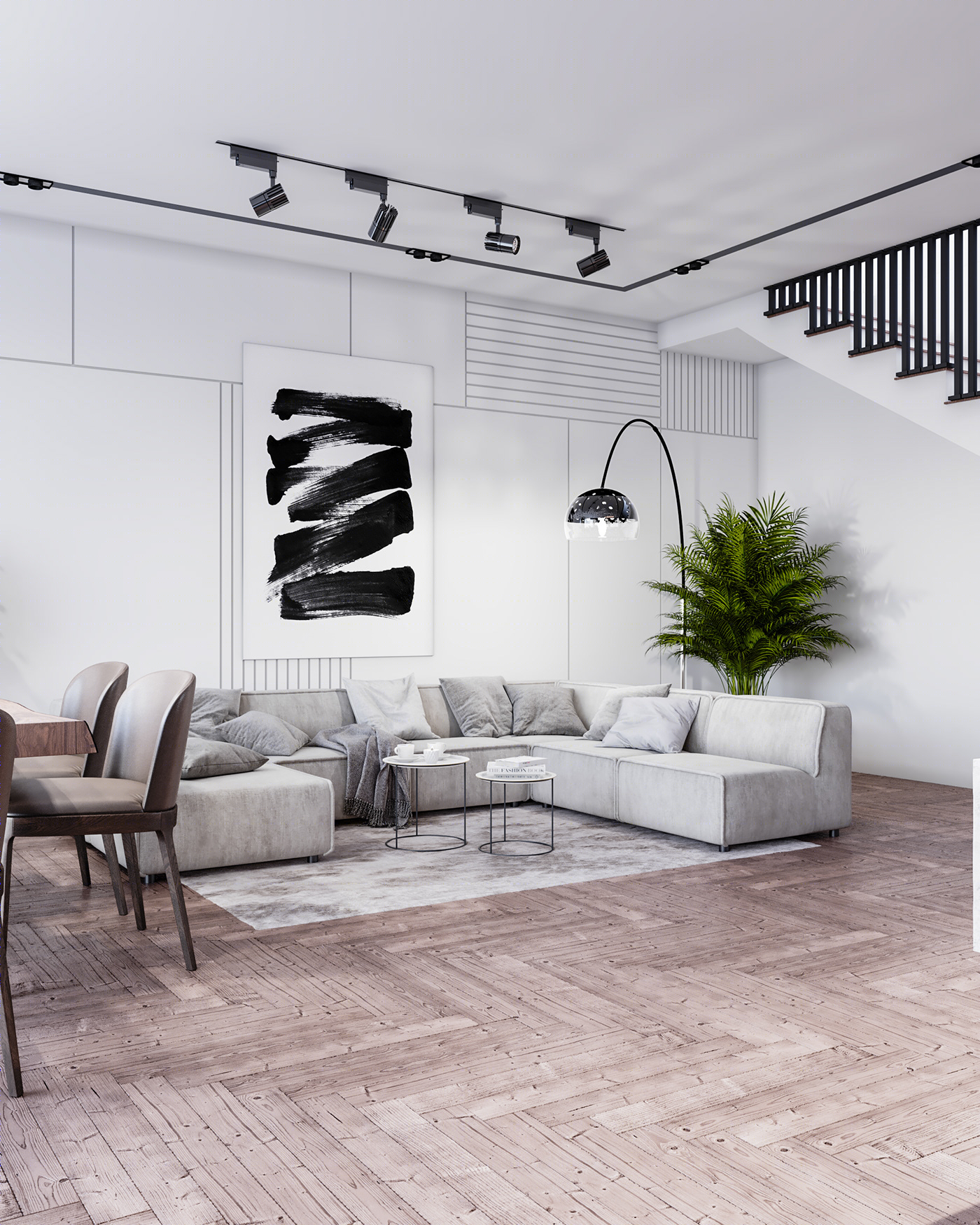 波兰 Szczeci 双层别墅室内外设计丨Tigran Sargsyan-8