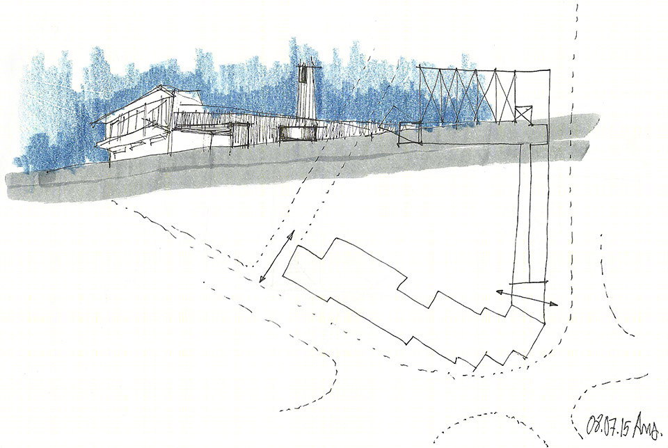 波纹板包裹的葡萄牙消防员总部大楼扩建-13