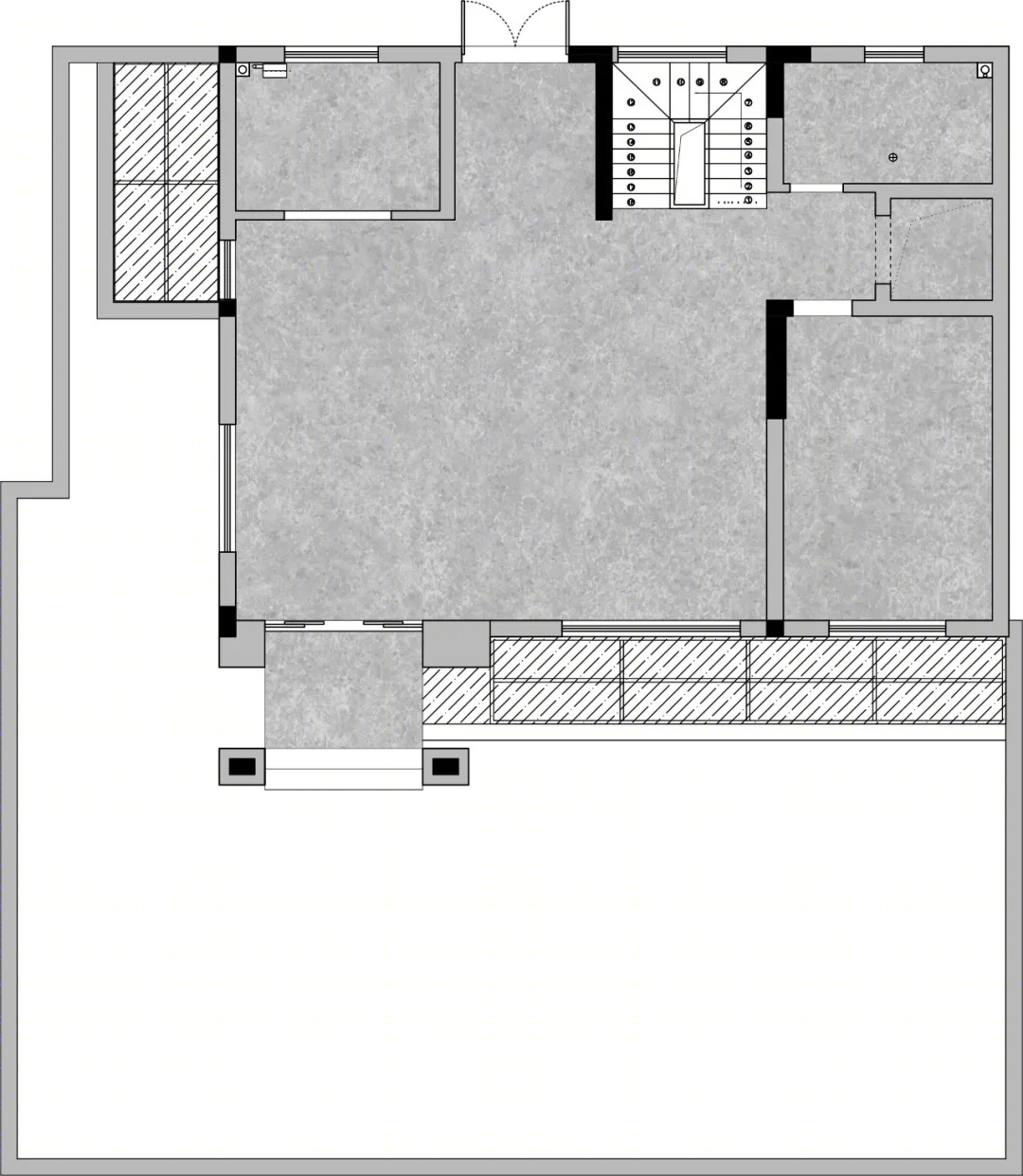 飞墨新作 || 450㎡ 顶奢别墅，现浇空间实现区域多功能化！-1