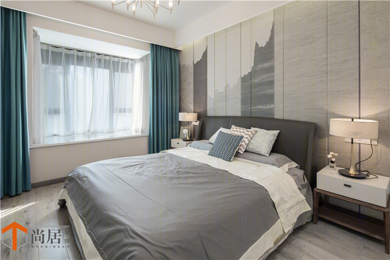 尚居实景案例 | 遇见世茂外滩新城140㎡诗意现代美家-11