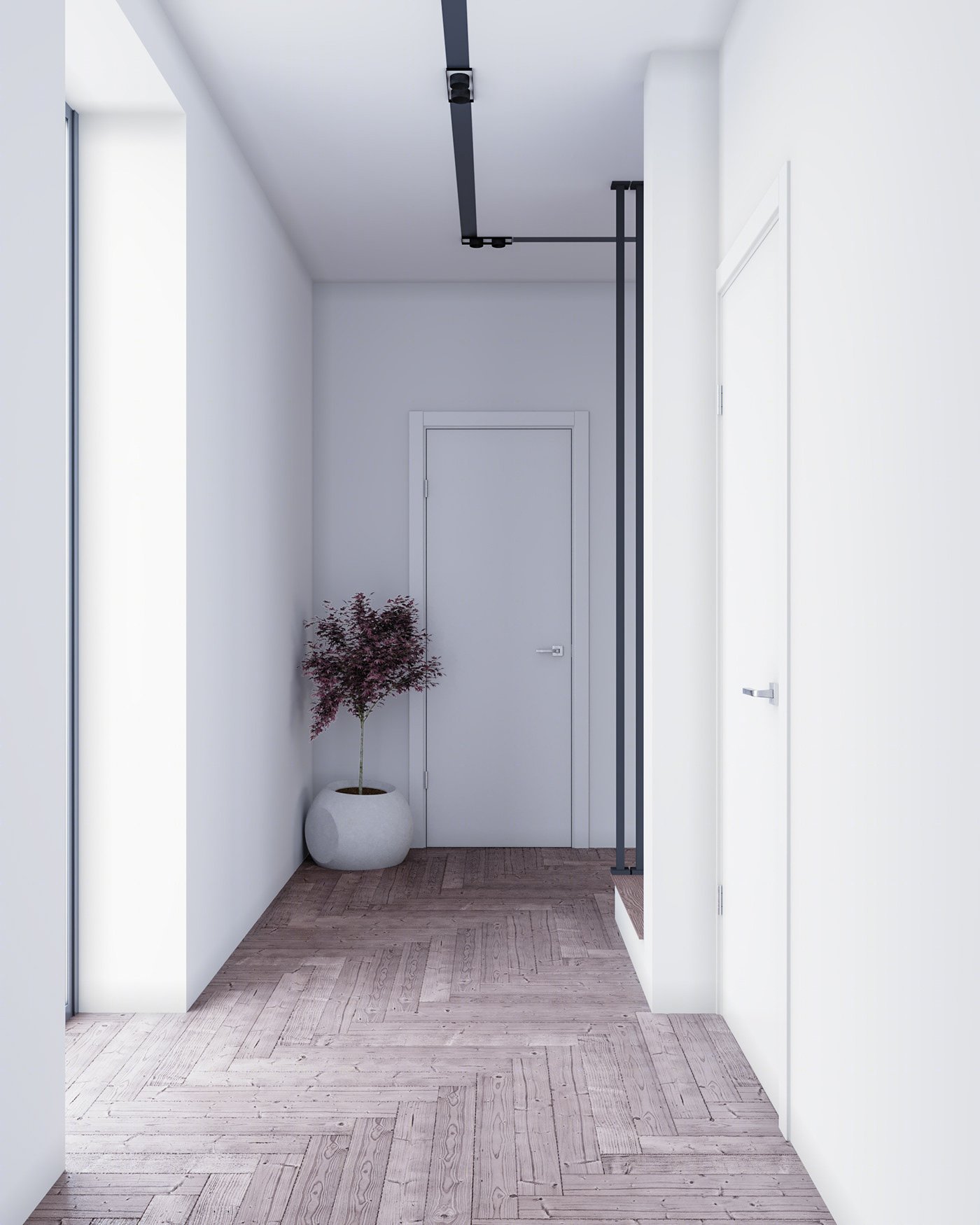 波兰 Szczeci 双层别墅室内外设计丨Tigran Sargsyan-9