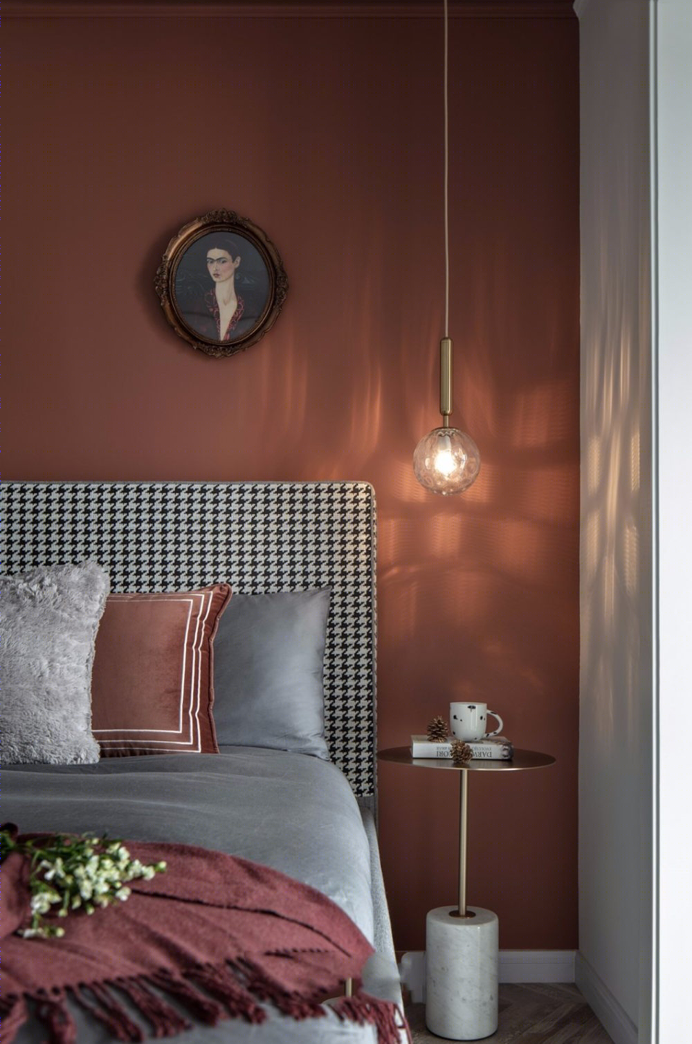 北欧轻奢复古风，87㎡美联时光里实景鉴赏-15