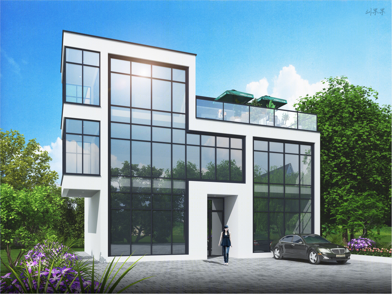 理想生活城艺术幕墙设计-7