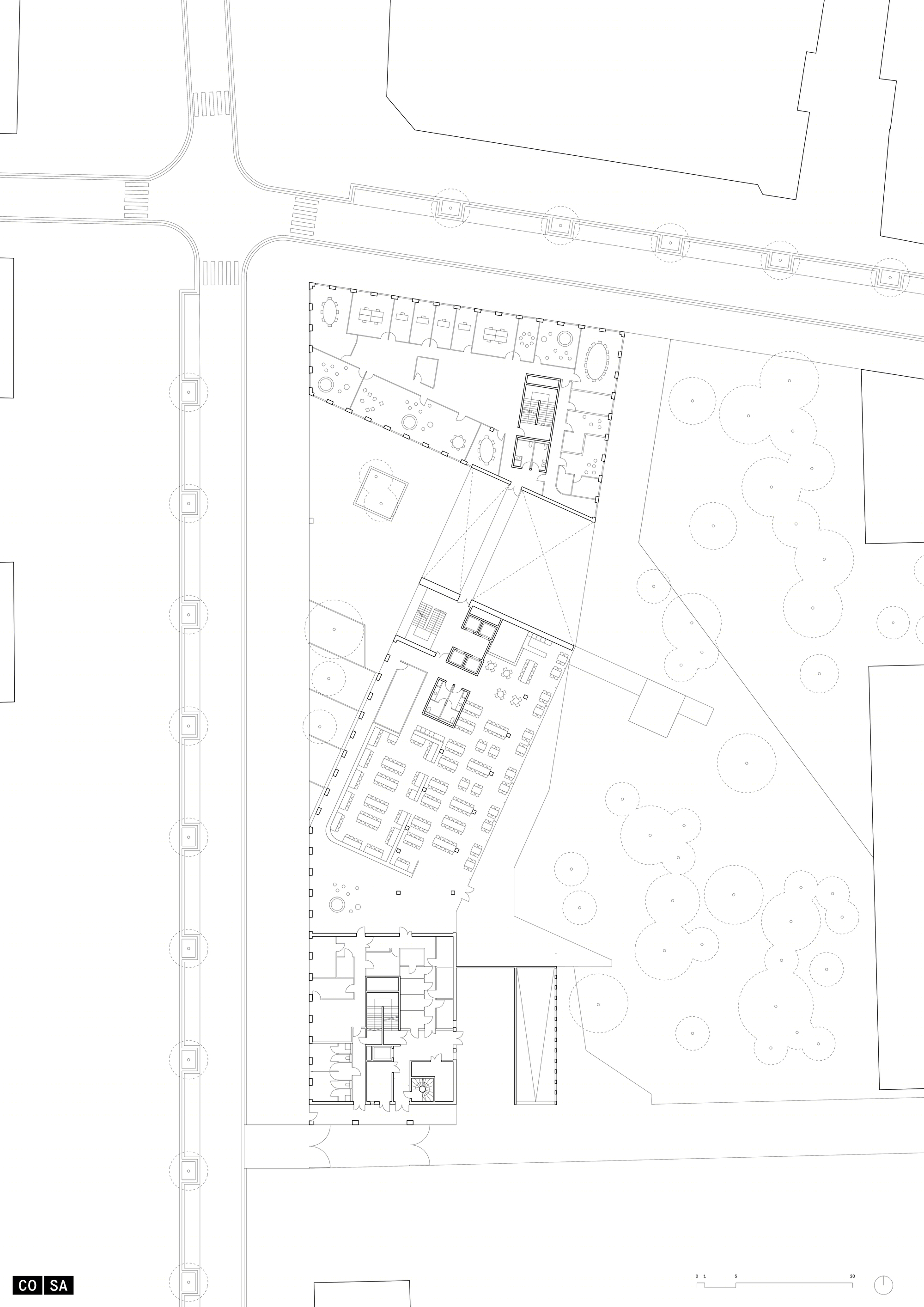 Casden Banque Populaire 总部办公建筑-31