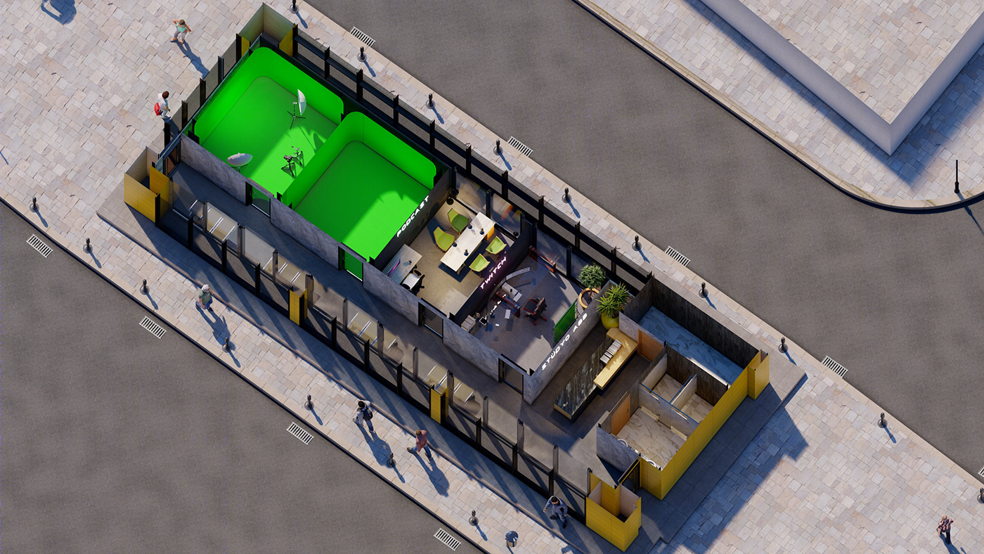 土耳其政府大楼改建成直播工作室，设计师打造全新空间-7