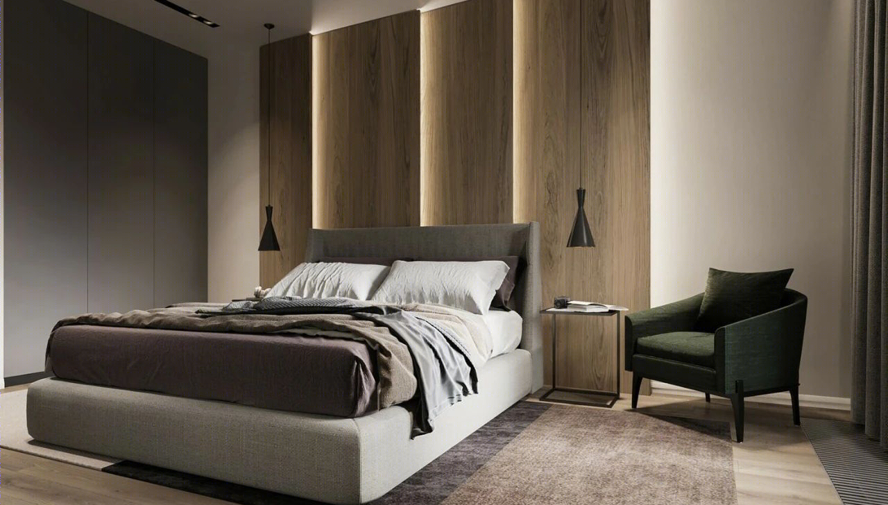 85㎡现代简约公寓设计丨LESH Studio-44