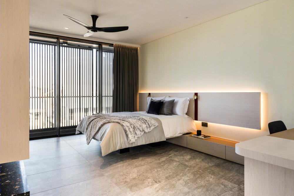 SujonoHun 住宅 | 暖色调与玫瑰金的优雅融合-18