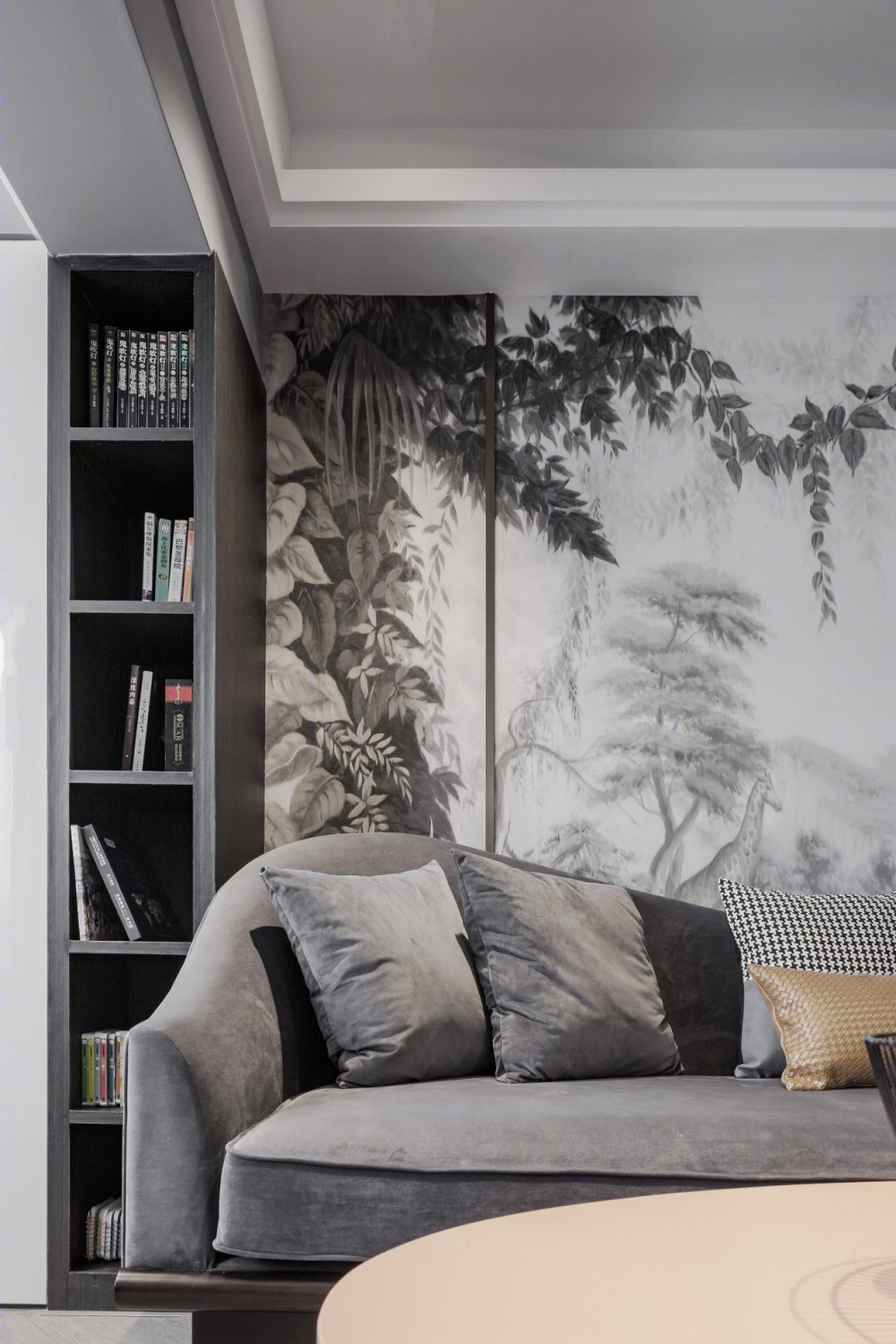 杭州 127㎡私宅改造 | 错层空间变通透绿意生活-8