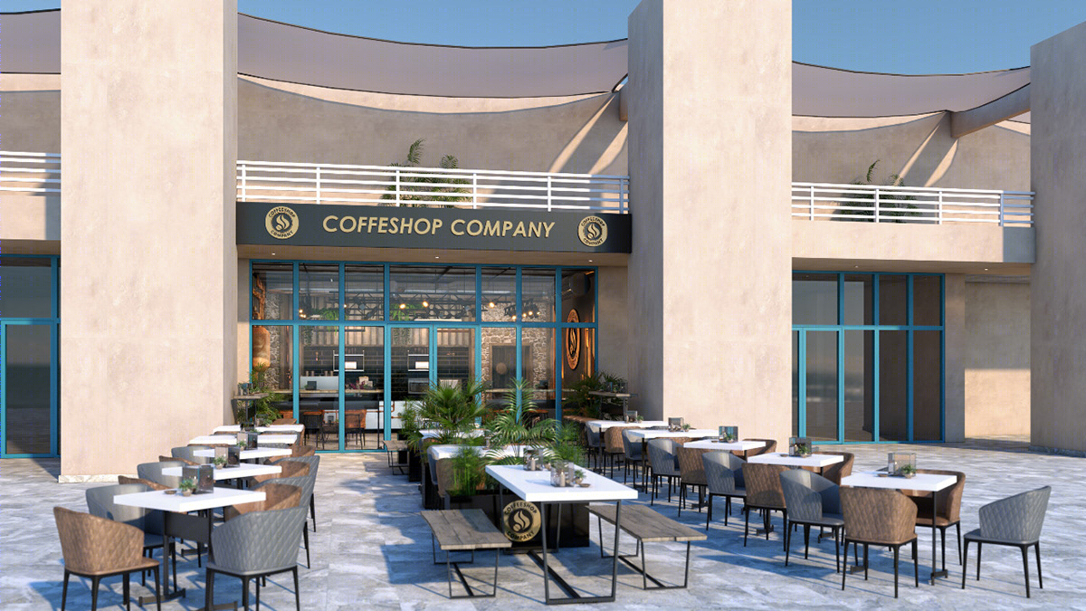 Anastasiya Gushchina丨咖啡店丨coffee shop company (Egypt, El Rehab)-8