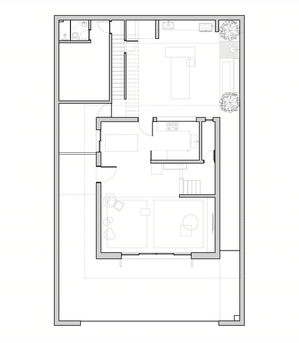 巴西简约风格 LAC 公寓，自然木质打造舒适空间-32