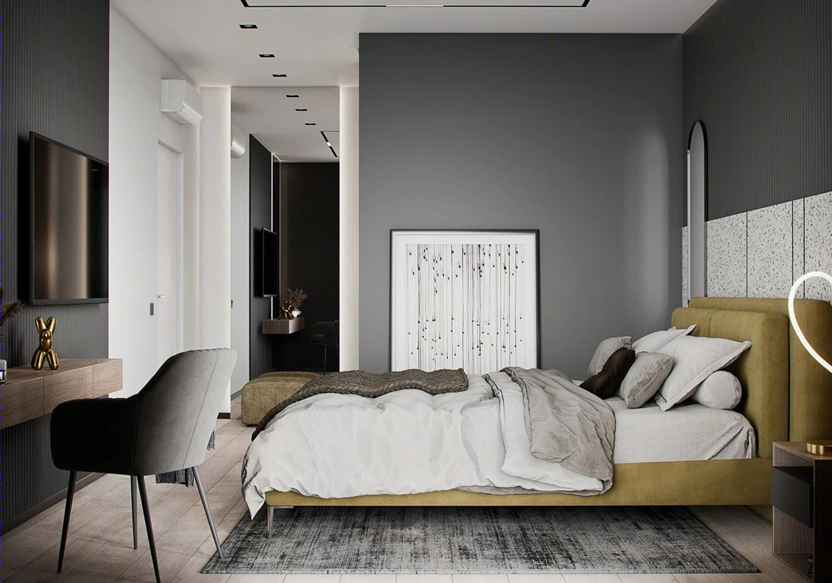 乌克兰简约家居，艺术与生活的完美融合-26