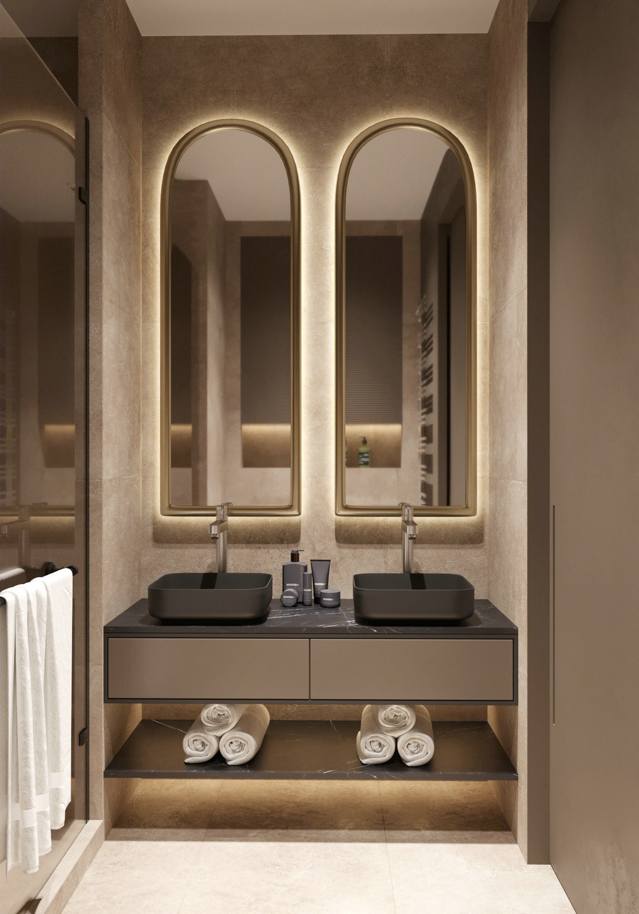 原木与高级灰 打造温柔舒适的住宅空间-13