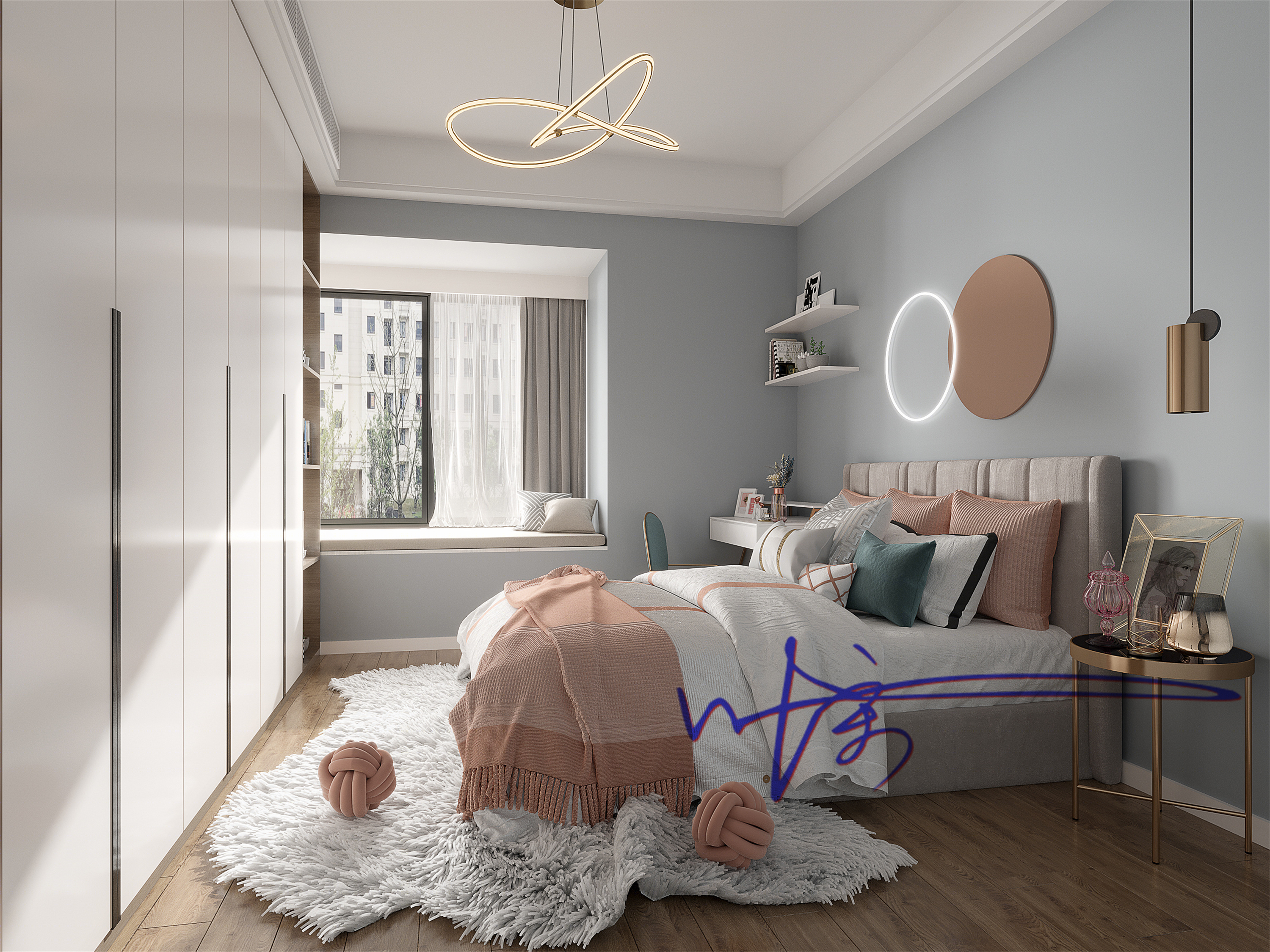 现代简约风酒店设计-8