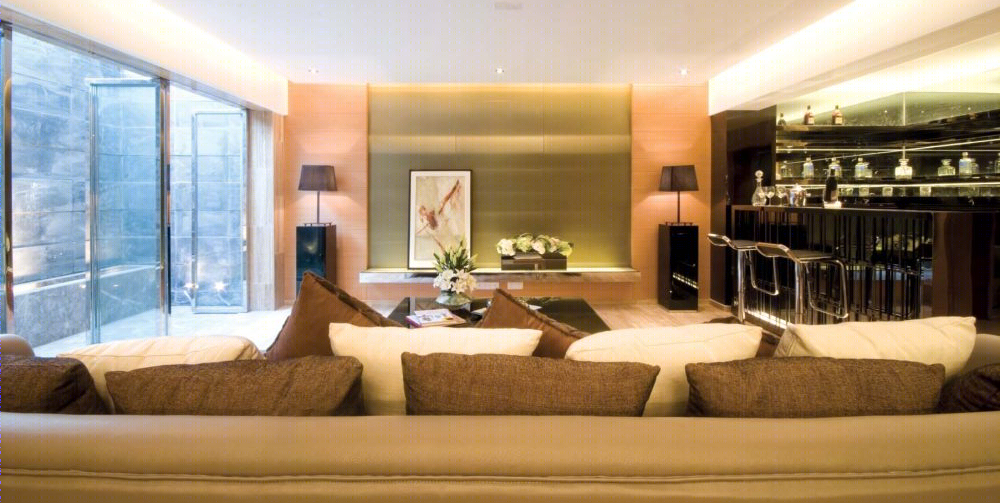 江门山湖雅苑 后现代风格样板间设计-14