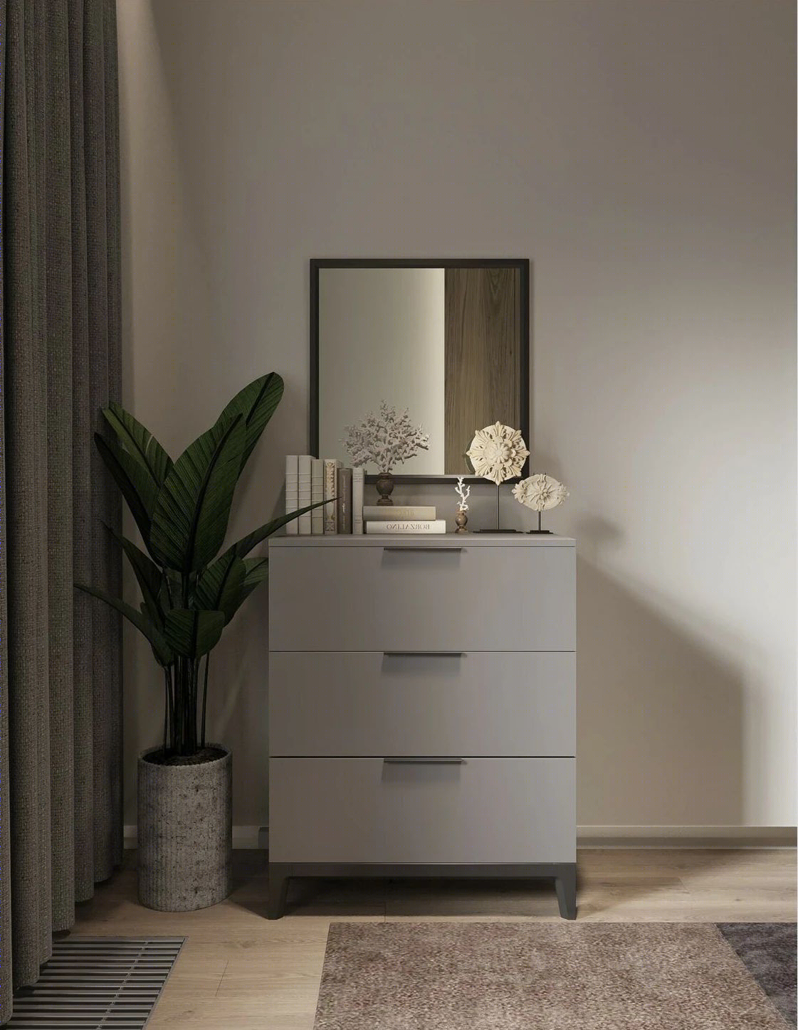 85㎡现代简约公寓设计丨LESH Studio-46