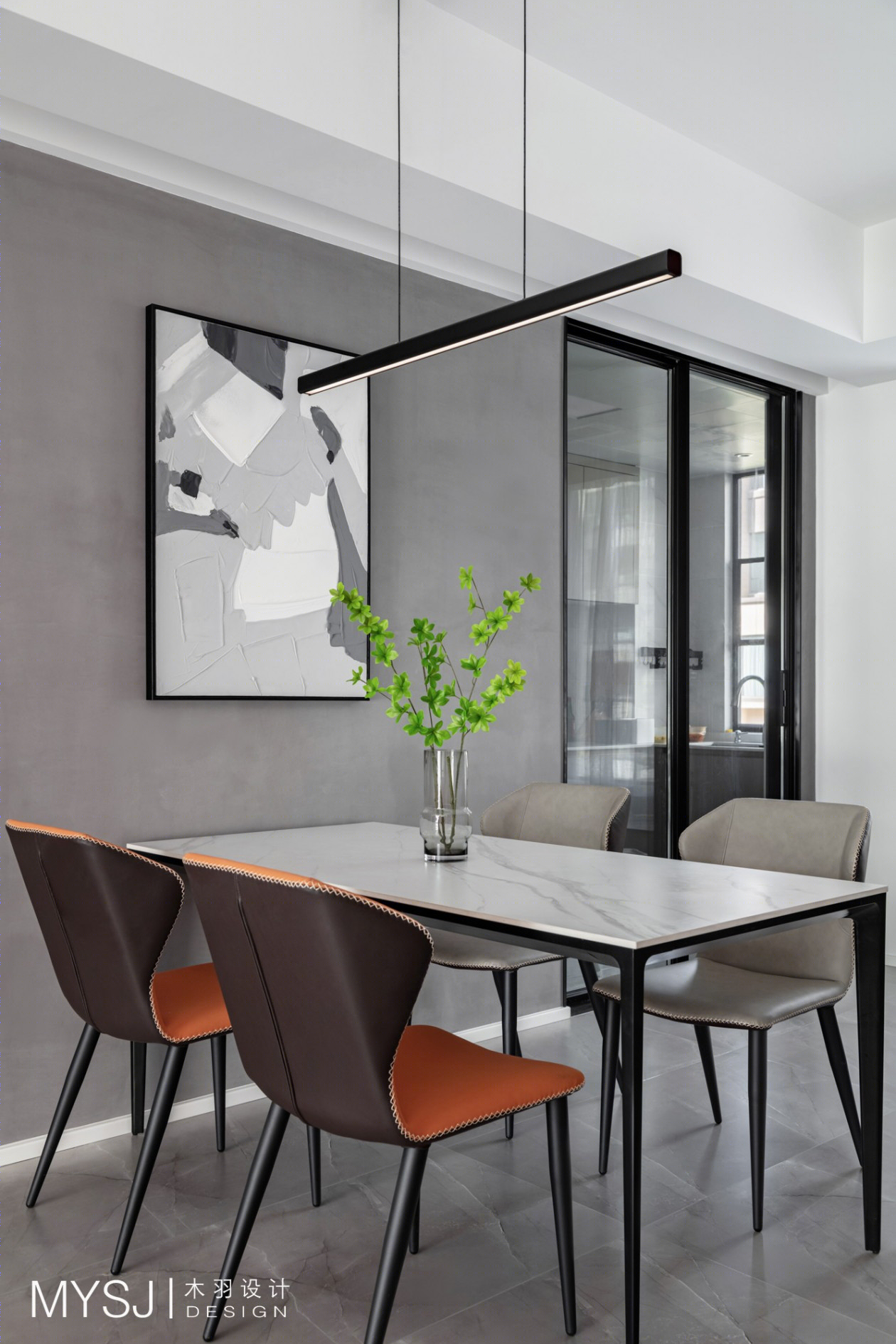 简约雅致·国采光立方四居室设计丨中国丨武汉木羽设计-23