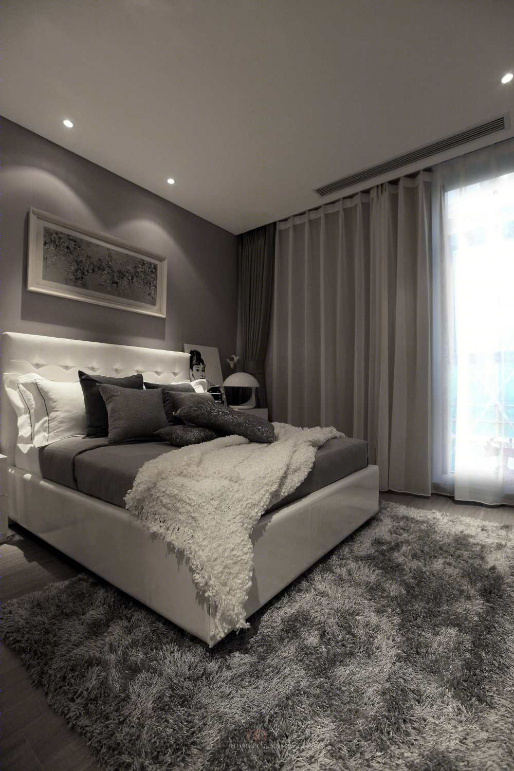 北京现代风格样板间 | 绽放--2-1