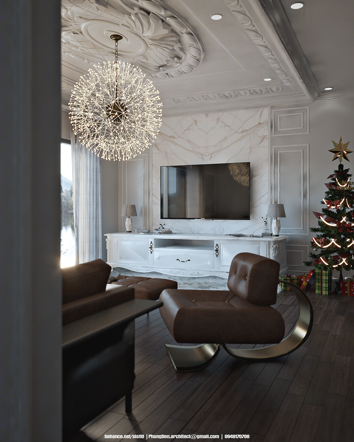 Anastasiya Gushchina丨平层丨CGI | NEOCLASSICAL | WINTER MOOD-2