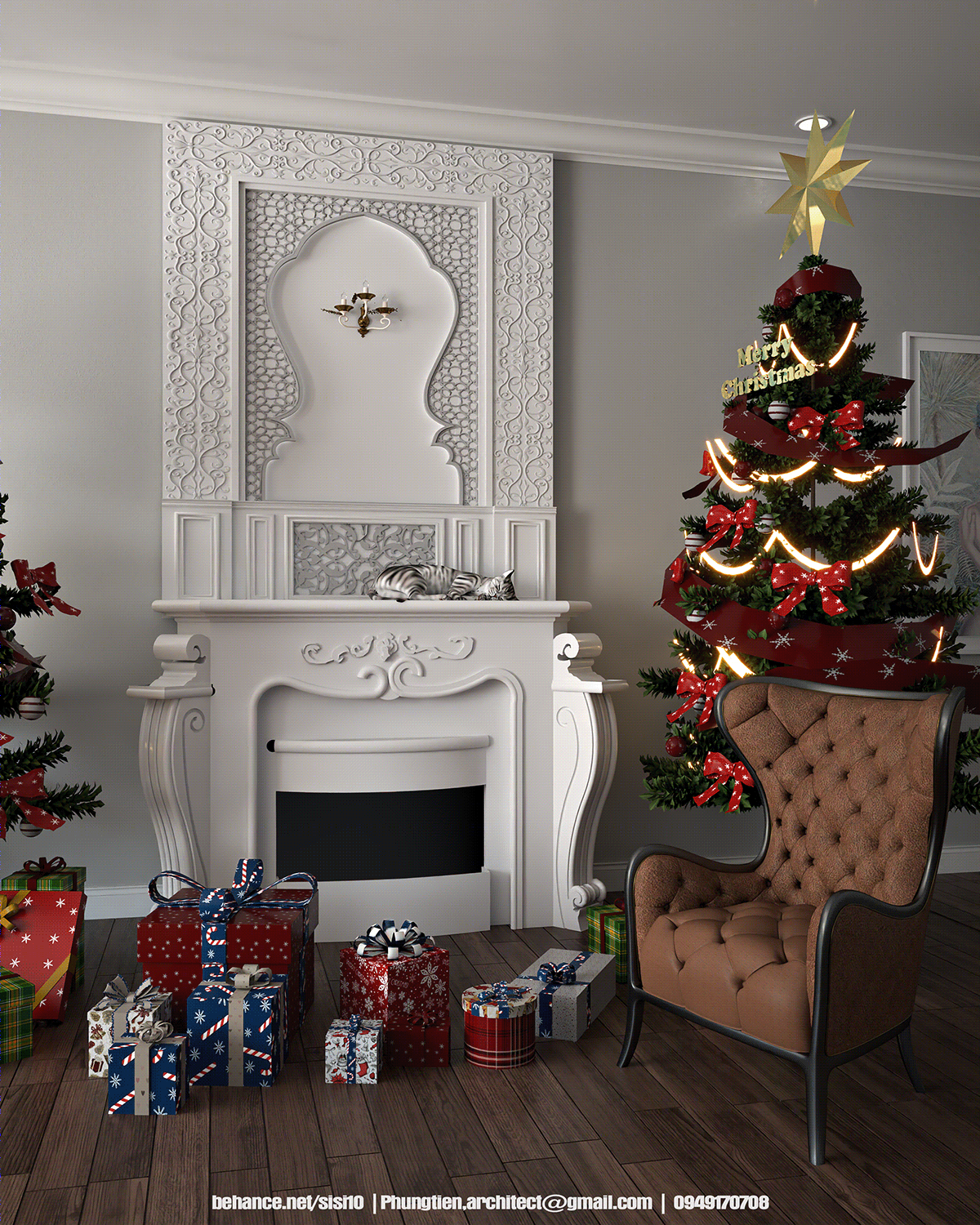 Anastasiya Gushchina丨平层丨CGI | NEOCLASSICAL | WINTER MOOD-4