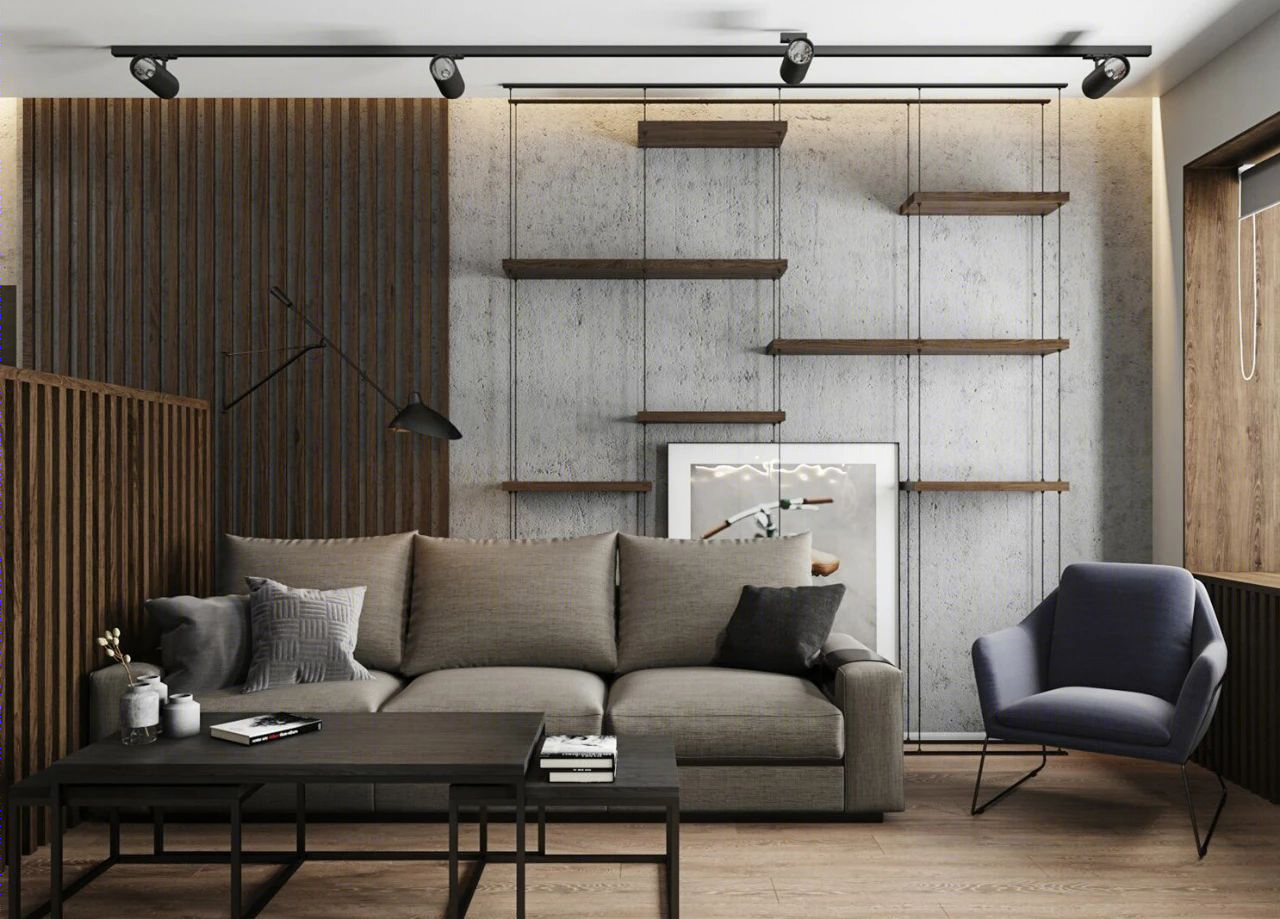 85㎡现代简约公寓设计丨LESH Studio-52