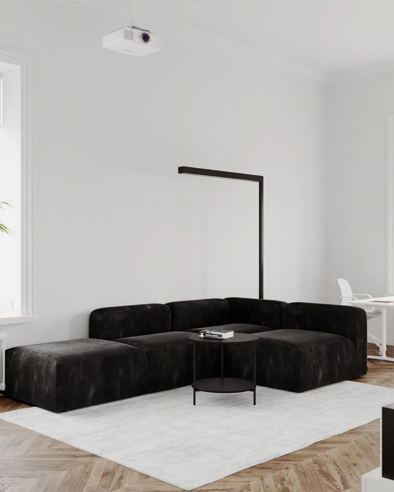 65㎡极简白「盒子」设计丨Artalekseev.ru-19