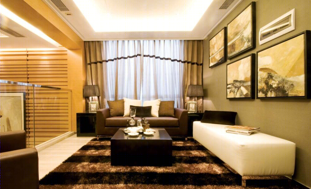 江门山湖雅苑 后现代风格样板间设计-17