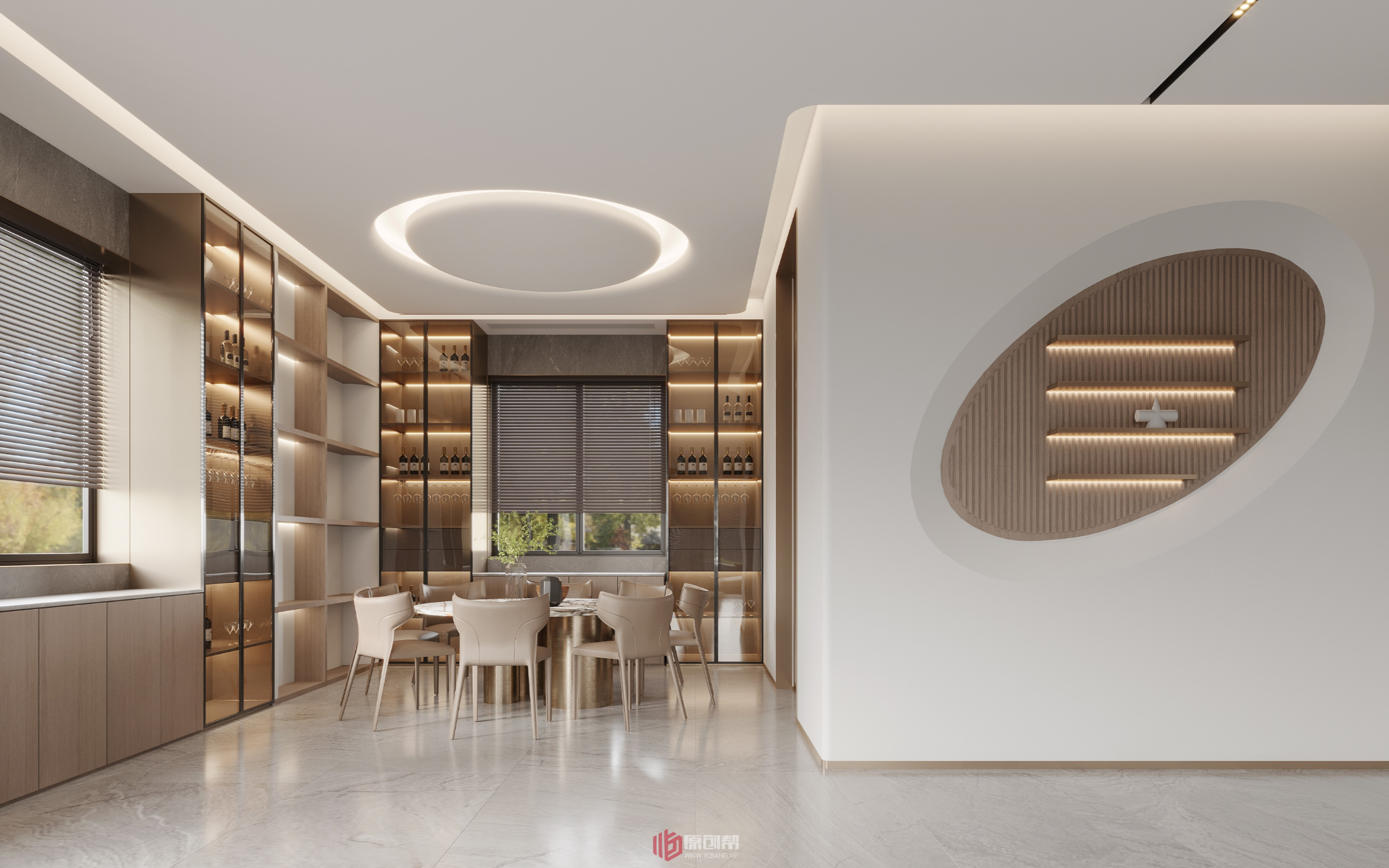 现代温馨空间设计丨原创帮（设计帮）-2