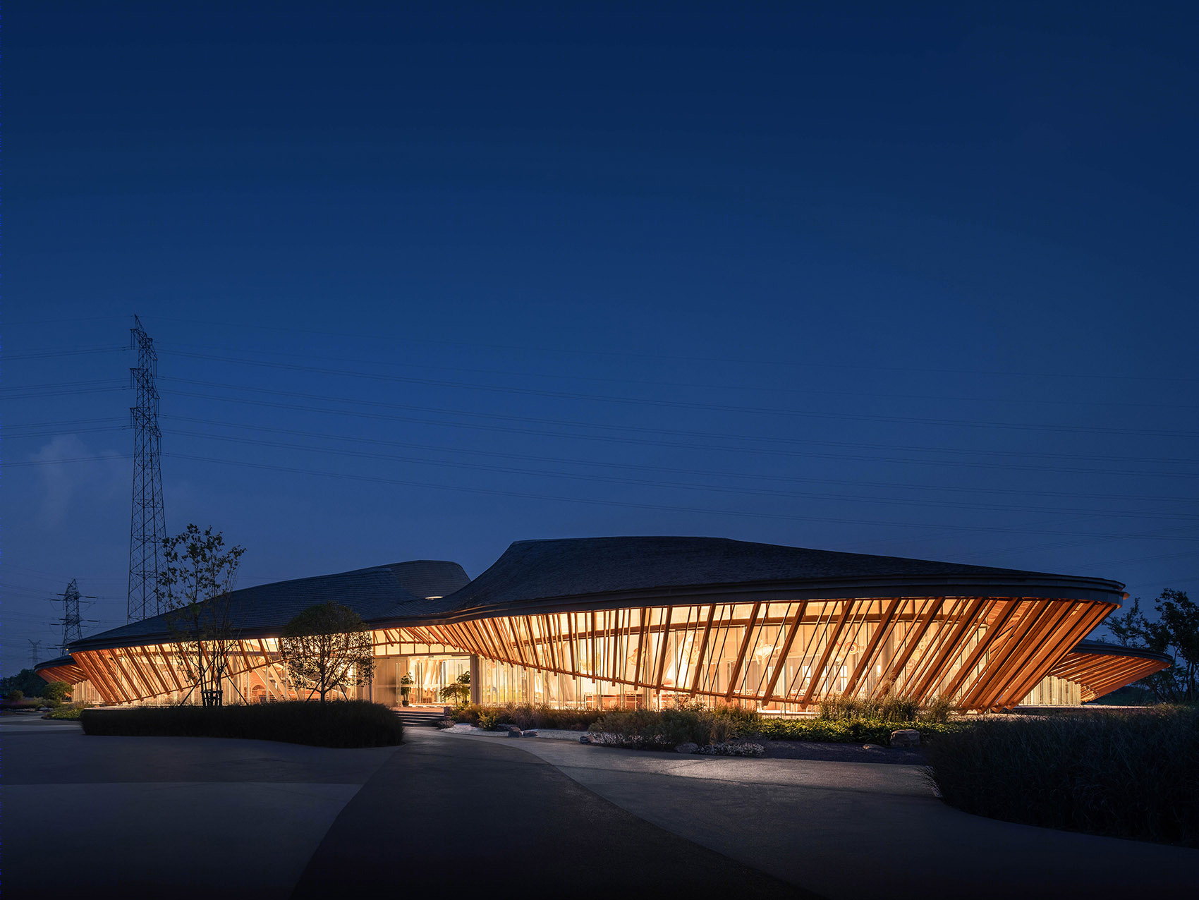 南通都市农业公园一期游客服务建筑/都市和乡野体验的过渡-74