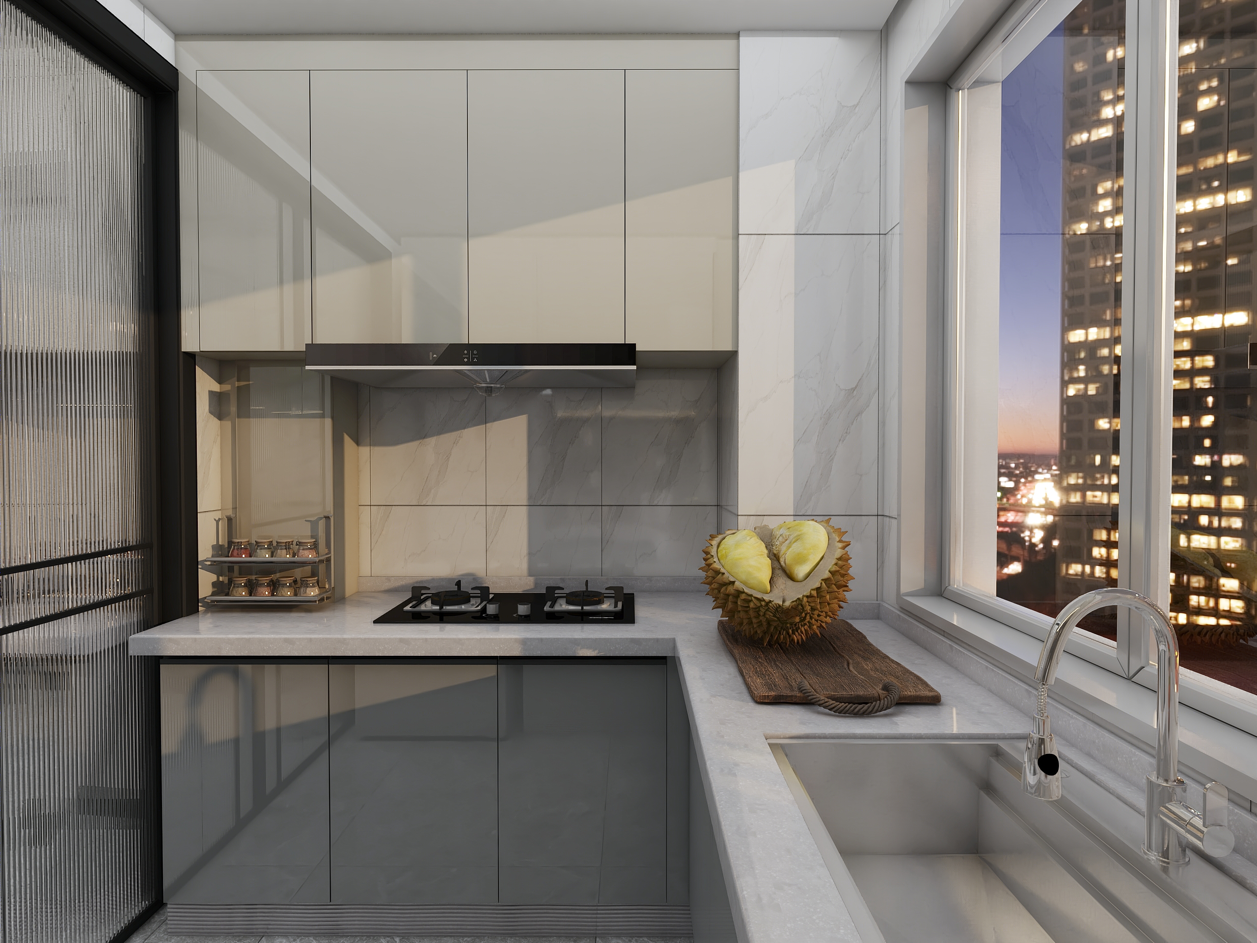 莫兰迪色系-极简风格-7