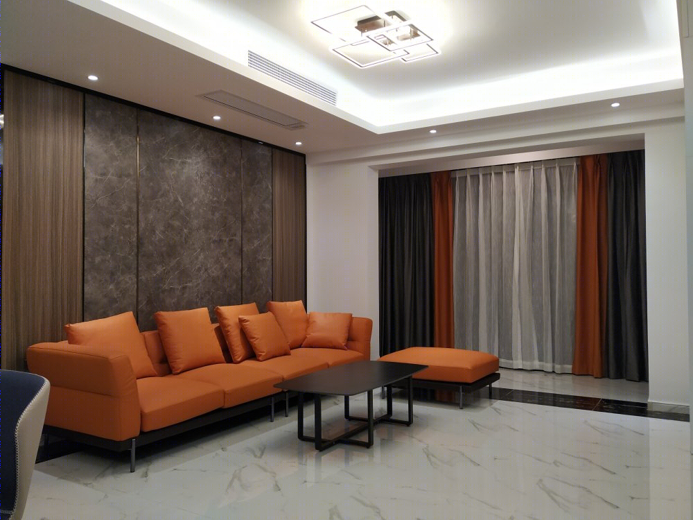 橙色摩卡理想生活居所设计-5