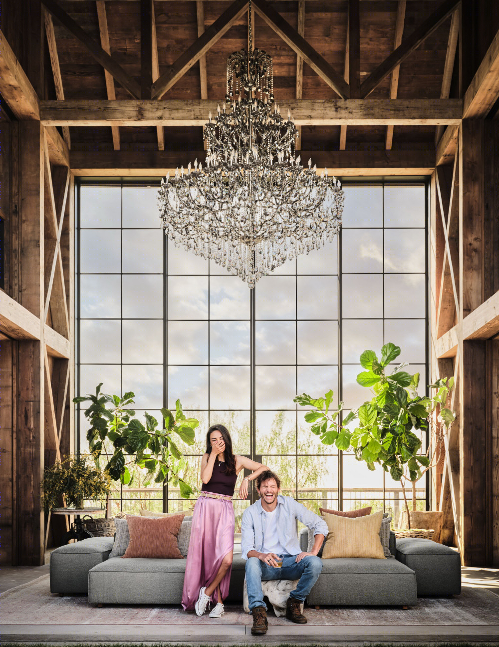 Ashton Kutcher 和 Mila Kunis 洛杉矶农舍丨美国洛杉矶丨Backen & Gillam Architects-0