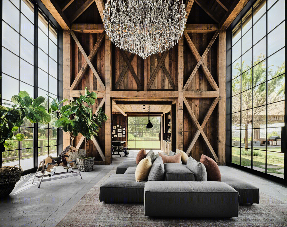 Ashton Kutcher 和 Mila Kunis 洛杉矶农舍丨美国洛杉矶丨Backen & Gillam Architects-4