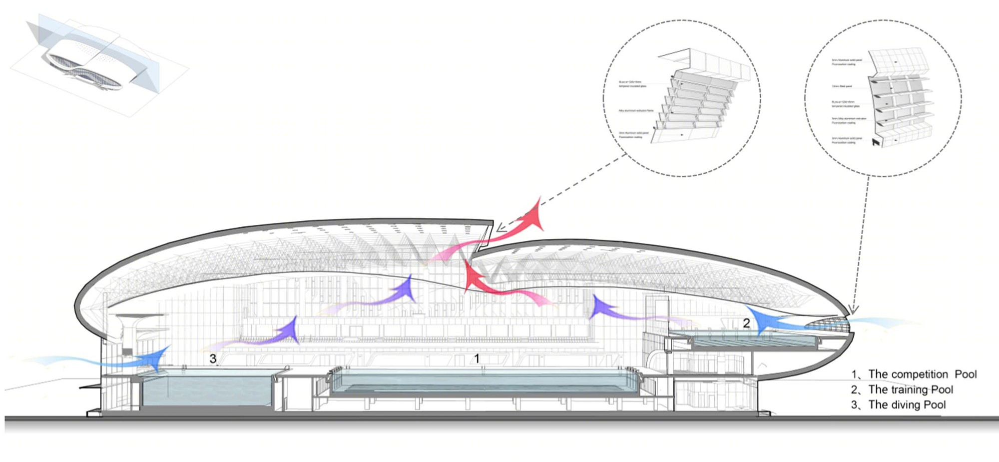 浙江黄龙水上中心——建筑与景观的完美融合-35