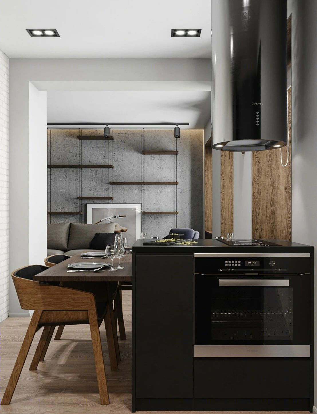 85㎡现代简约公寓设计丨LESH Studio-54