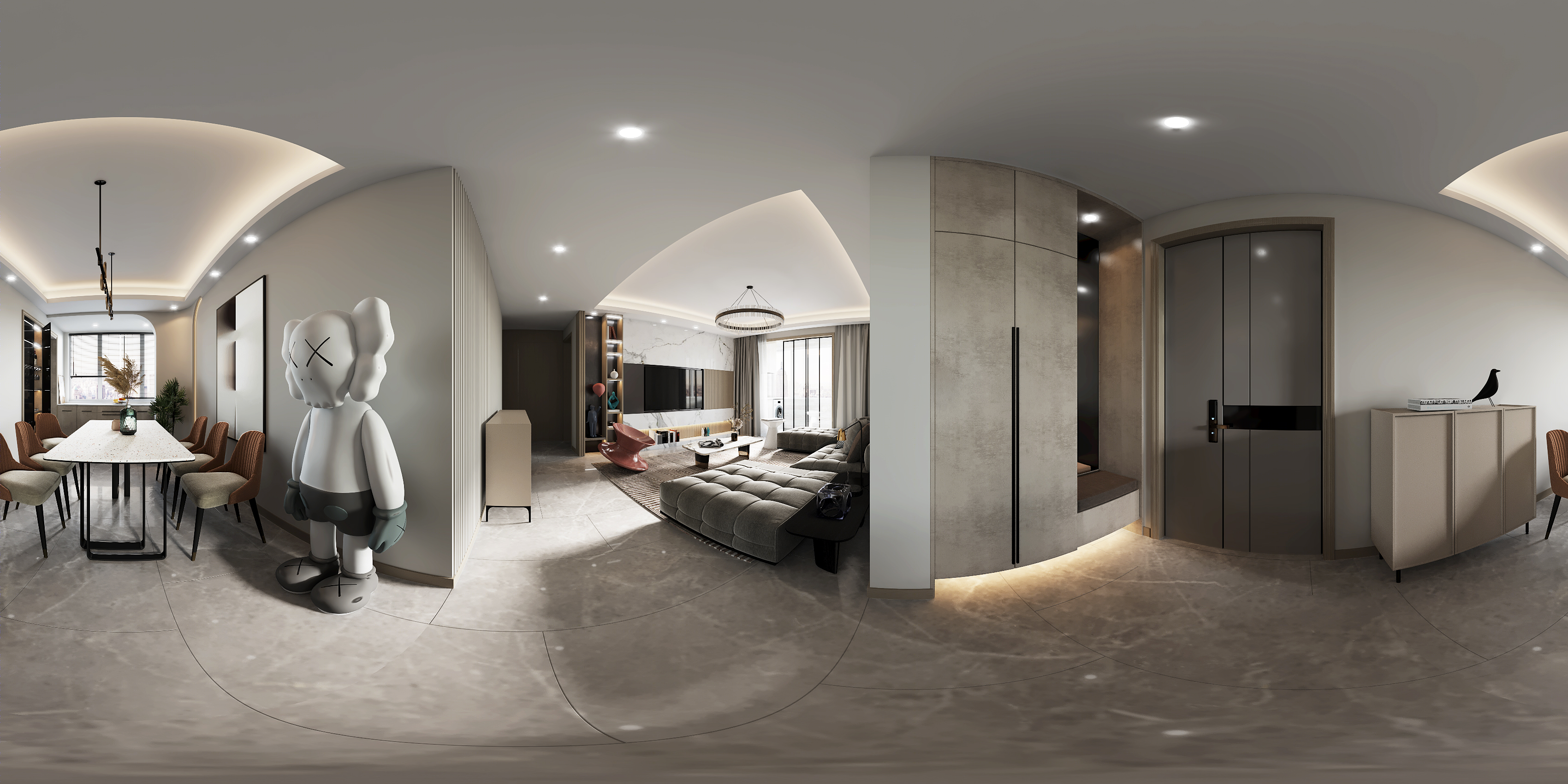 现代极简主义设计案例丨萬uan 设计-4