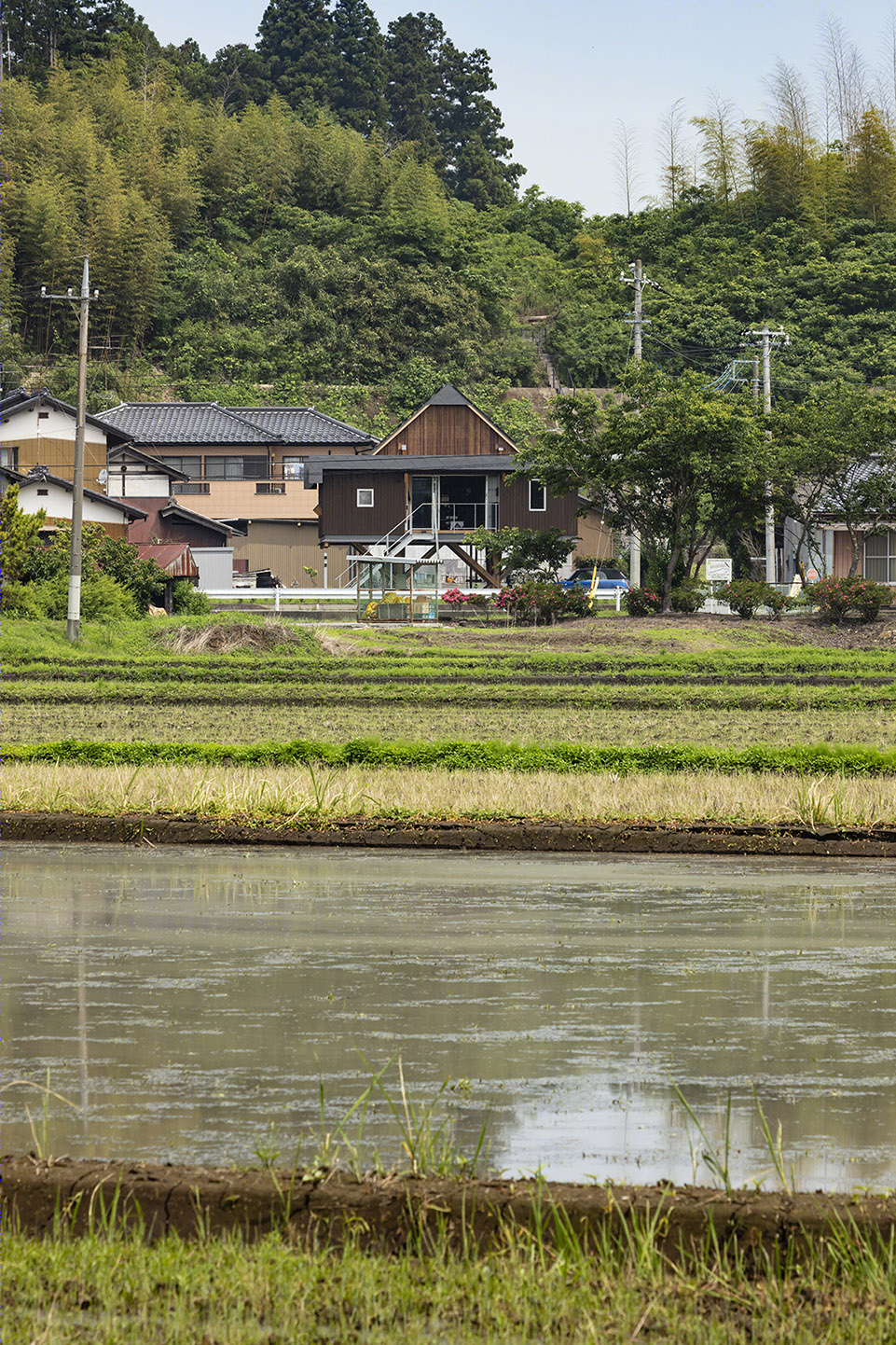 对角线构筑的架空住宅丨日本茨城丨FT Architects-42