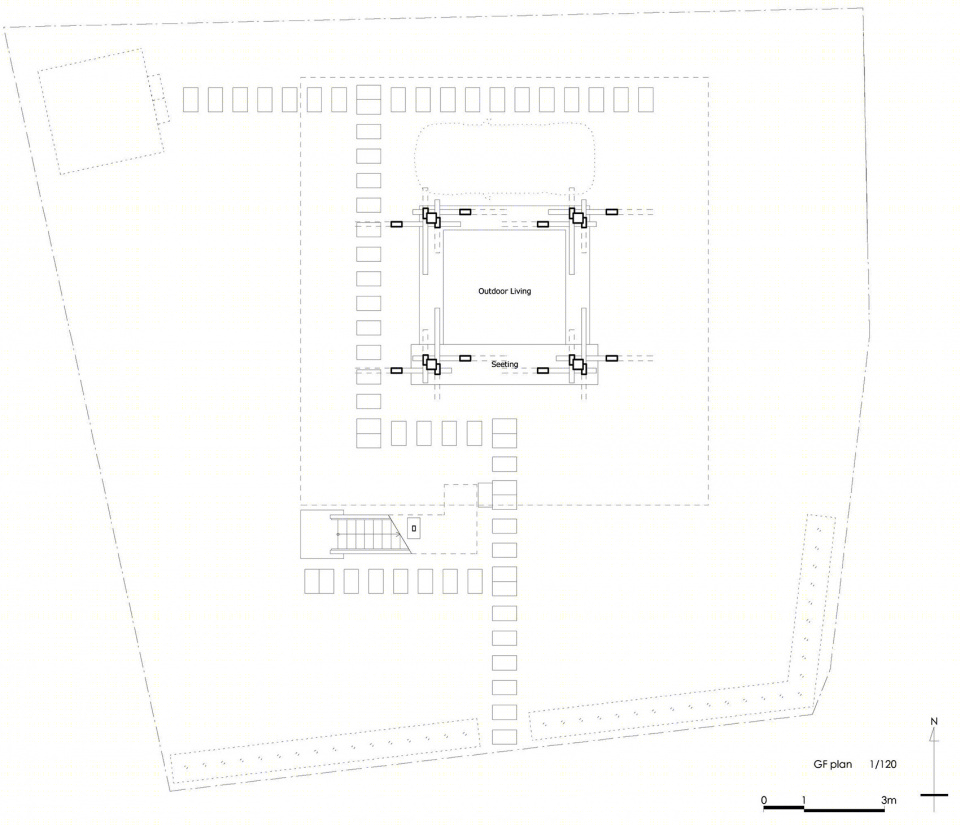 对角线构筑的架空住宅丨日本茨城丨FT Architects-44