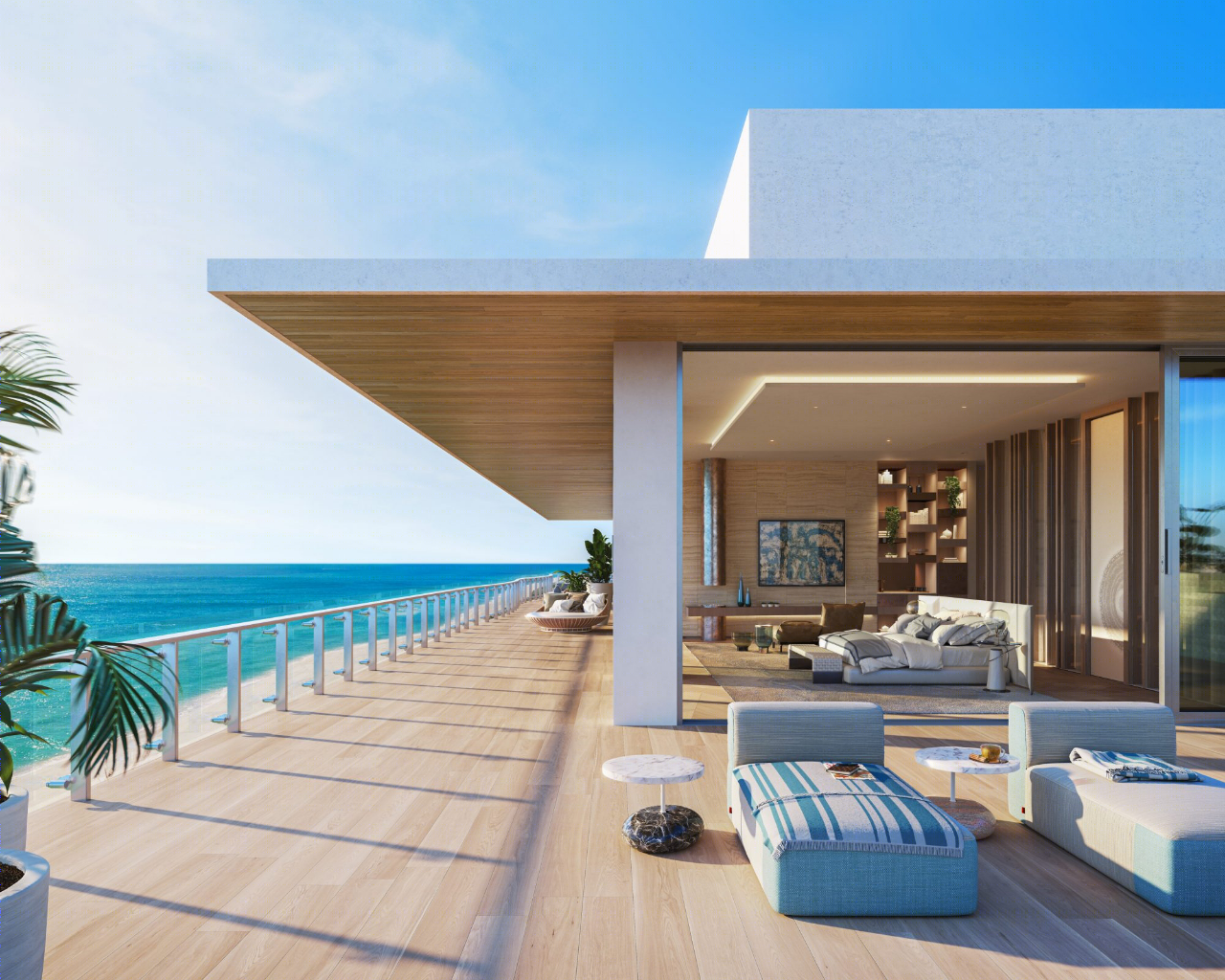 迈阿密 57 Ocean 公寓顶层设计丨美国迈阿密丨Sofia Joelsson Design-36