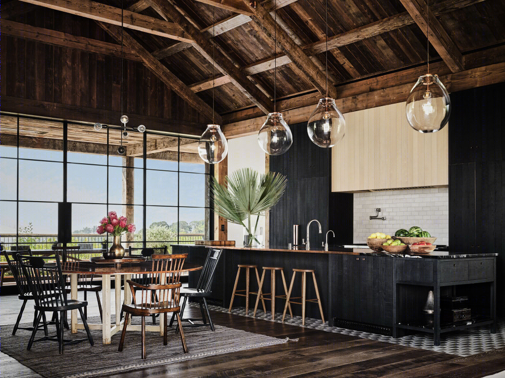 Ashton Kutcher 和 Mila Kunis 洛杉矶农舍丨美国洛杉矶丨Backen & Gillam Architects-6