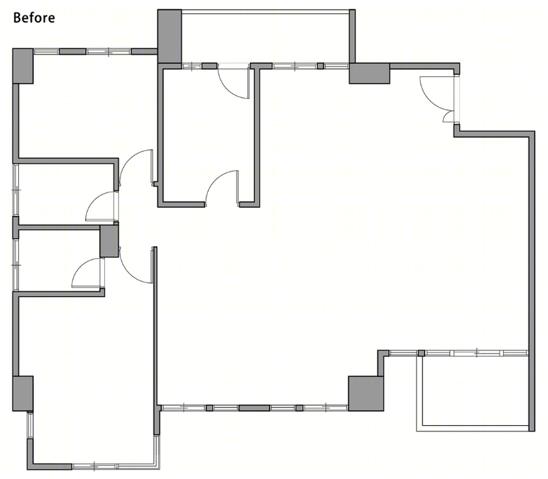 25 年老屋翻新，打造自然无拘的纯净家居-3