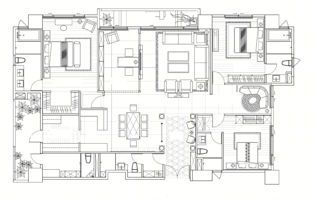 远雄米兰苑样板房 | 现代简约风格演绎宜居空间-15