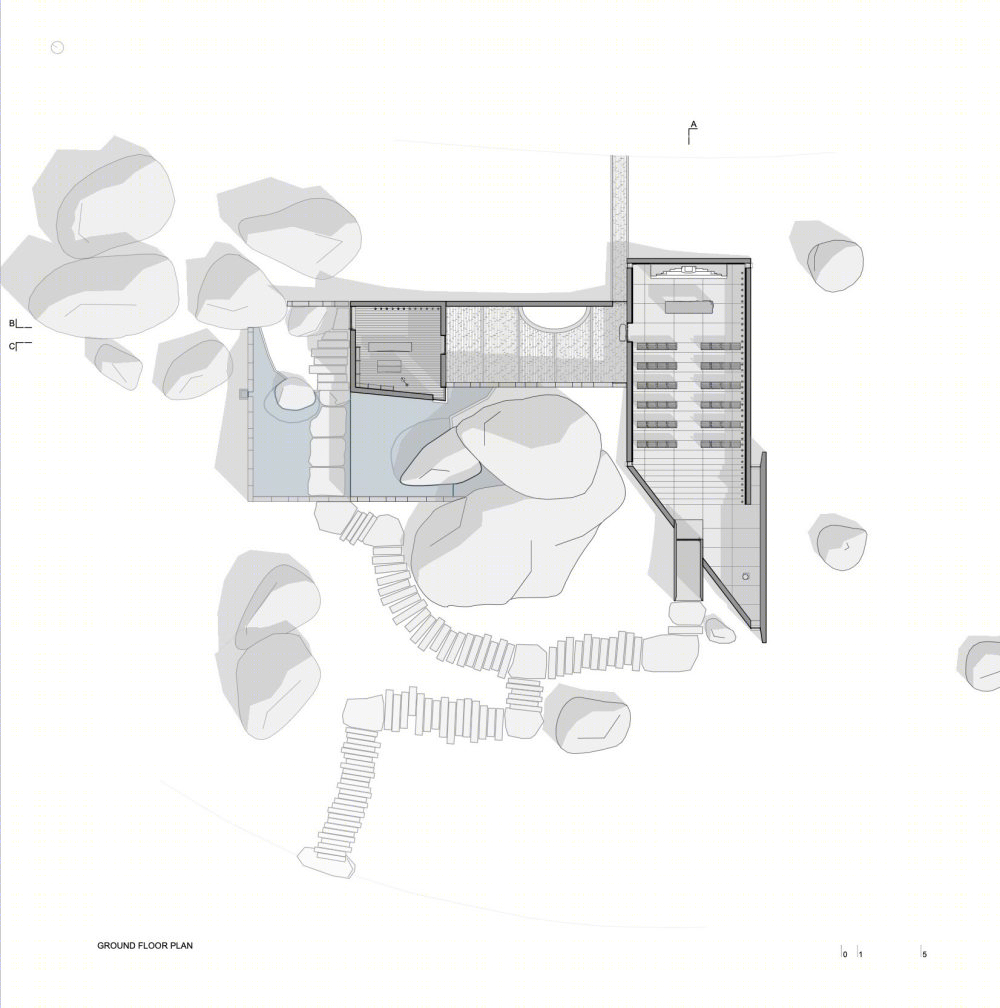 葡萄牙丘地教堂与冥想室丨Studio Nicholas Burns-38