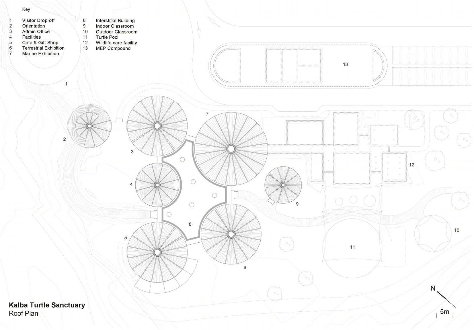 阿联酋 Khor Kalba 海龟保护中心丨Hopkins Architects-10