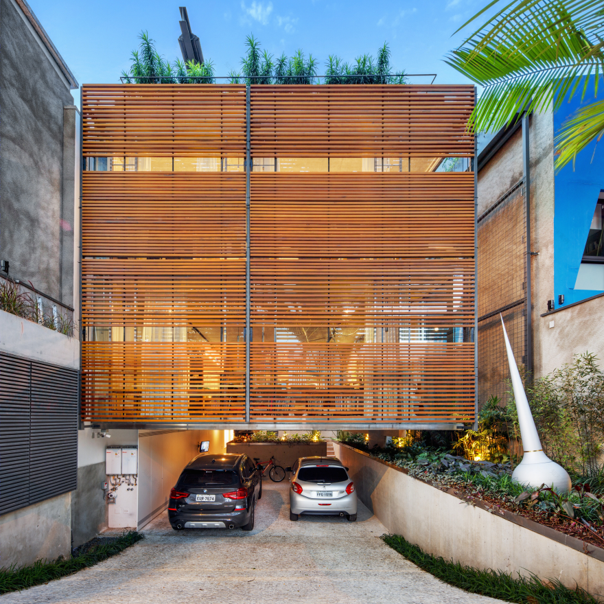 树顶漫步·SPBR Arquitetos 的巴西绿色别墅设计-21