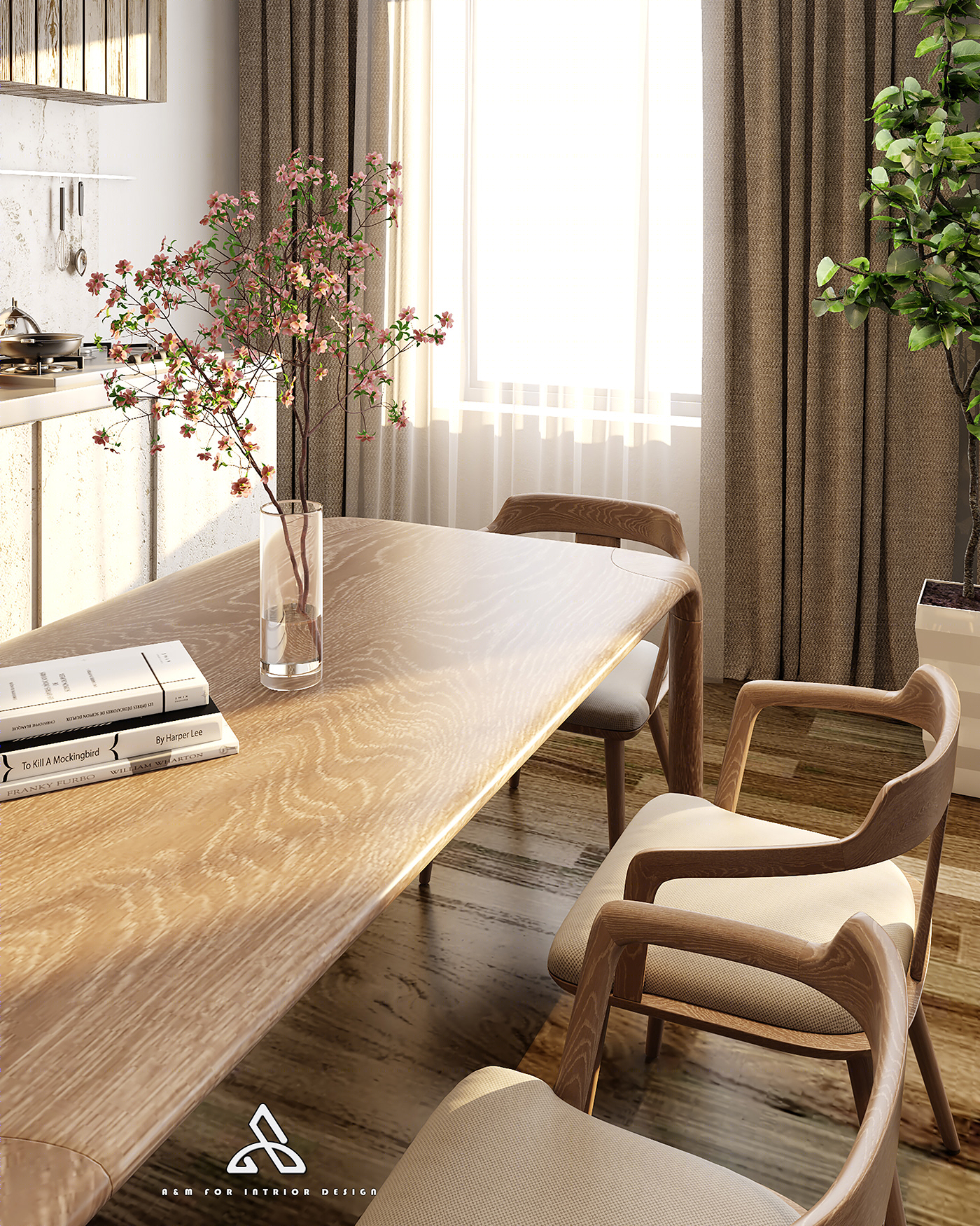 Anastasiya Gushchina丨平层丨Living room by modern style-3